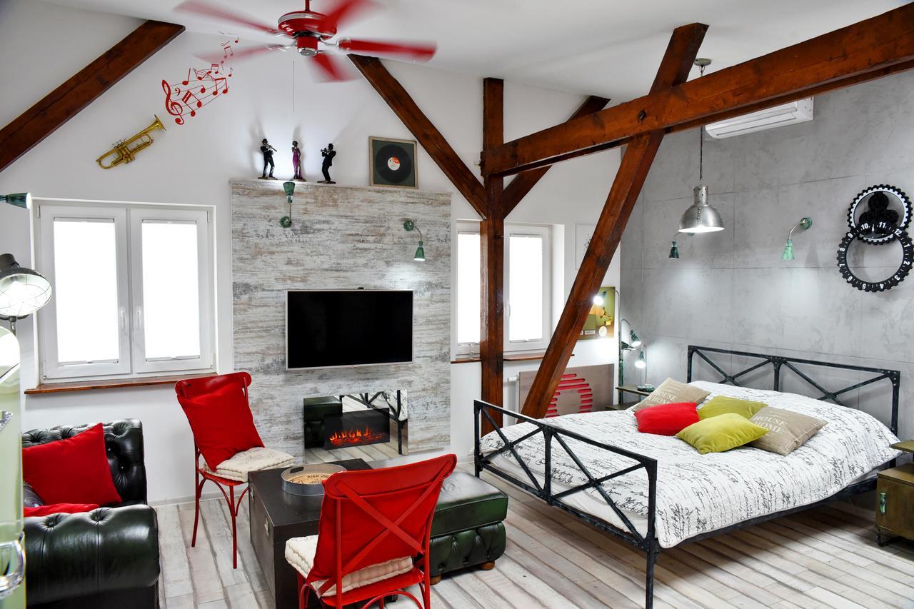 In The Attic Unikatowe Apartmenty By Stayly Štetín Exteriér fotografie